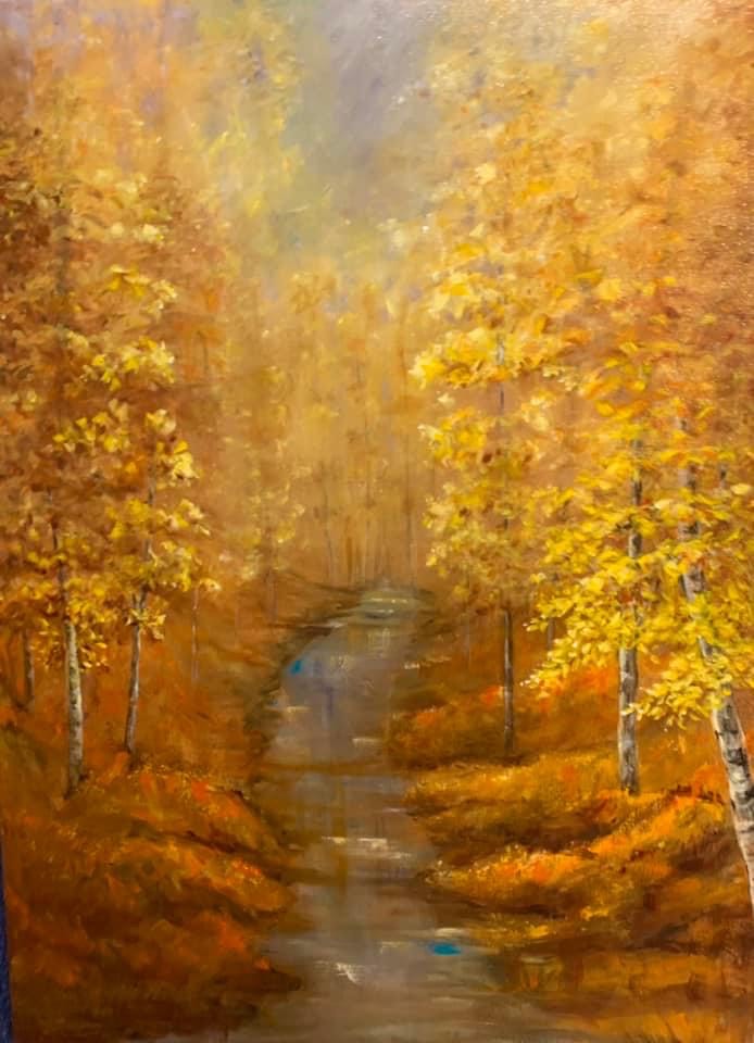 Marilyn Jessop | Immersed in Autumn |  McAtamney Gallery and Design Store | Geraldine NZ